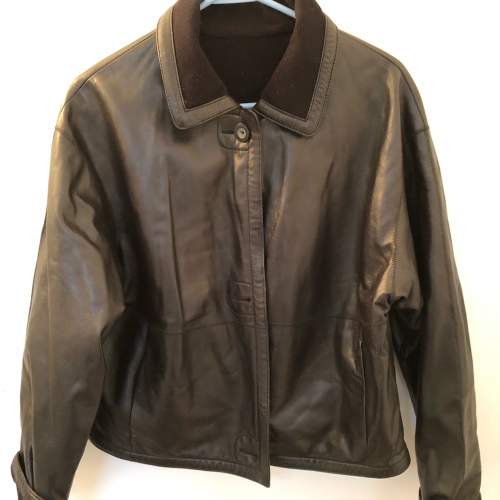 Leather jacket